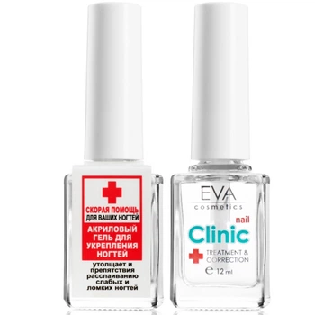 Гель акриловий для нігтів EVA Clinic 12 мл (2002045033775)