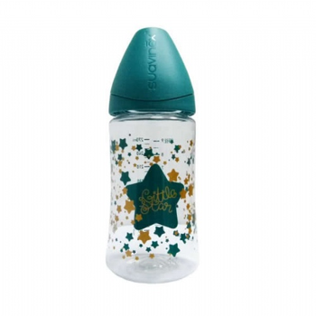 Пляшечка для годування Suavinex Wide Nech Bottle 3p Silicone Teat +0 м 270 мл (8426420008099)