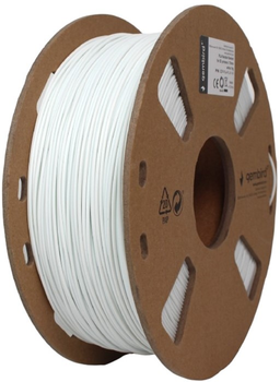 Filament do wkładu Gembird PLA Flexible 1.75 mm Biały (3DP-PLA-FL-01-W)