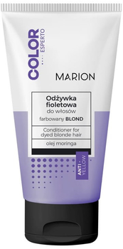Бальзам для волосся Marion Color Esperto для волосся, пофарбованого у світло-фіолетовий колір 150 мл (5902853065210)