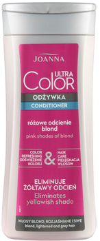 Бальзам для волосся Joanna Ultra Color рожеві світлі відтінки 200 г (5901018018832)