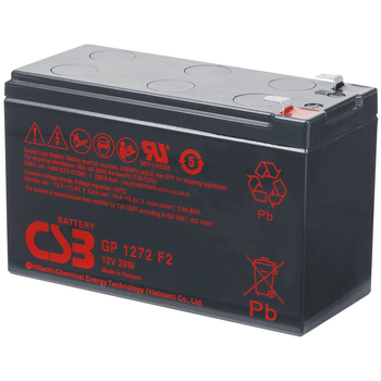 Акумулятор мультигелевий CSB GP1272F2-28W 12V 7.2 Ah AGM VRLA