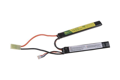 Аккумулятор LiPo 7,4V 1450mAh - 2 модуля 30C [ElectroRiver] (для страйкбола)