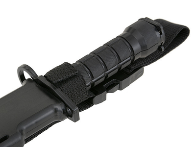 Тренировочный штык-нож к приводам M4/M16 – BLACK [CYMA] (для страйкбола)
