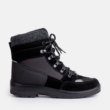 Жіночі зимові черевики низькі Kuoma Tuisku 1922-20 37 24.2 см Чорні (6410901112377)