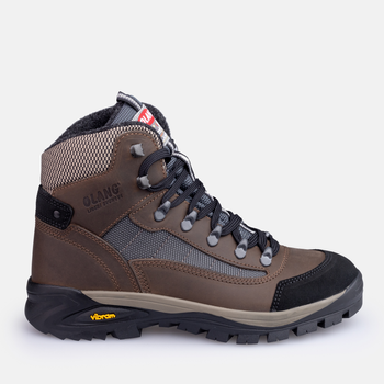 Zimowe buty trekkingowe męskie wysokie Olang Nebraska.Tex 84 41 26.8 cm Brązowe (8026556645726)