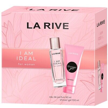 Zestaw damski La Rive I Am Ideal Woda perfumowana damska 90 ml + Żel pod prysznic 100 ml (5903719642859)