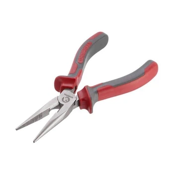 Длинногубцы прямые 160мм, С55 HT-0127 INTERTOOL