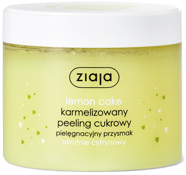 Peeling cukrowy karmelizowany Ziaja Lemon Cake 300 ml (5901887044826)