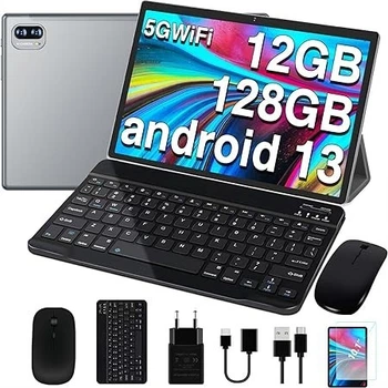 Планшет JUSYEA J10 12/128GB, 8000mAh з клавіатурою, чохлом та мишою