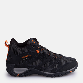 Чоловічі черевики низькі для трекінгу з Gore-Tex Merrell Alverston Mid GTX M J84575 43 (9US) 27 см Чорні (840333057254)