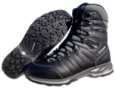 Зимові тактичні черевики Lowa Yukon Ice II GTX Black (чорний) UK 14.5/EU 50.5