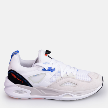 Buty sportowe męskie z siatką na platformie do kostki oddychające Puma TRC Blaze 38495802 45 (10.5UK) 29.5 cm Białe (4064536038452)