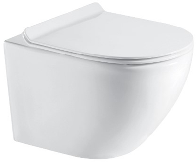 Унитаз подвесной KOLLER POOL Round Smart RN-0490-RQ3 с сиденьем Soft Close дюропласт (смыв Торнадо 3.0)