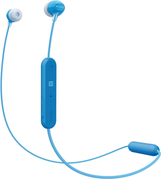 Słuchawki Sony WI-C300 Blue (Sony WI-C300 blue)