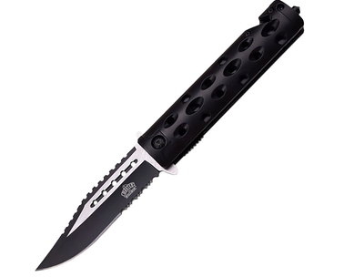 Спасательный Складной Нож для Выживания Master Cutlery MU-A007BK Spring Assisted Black MU-A007BK