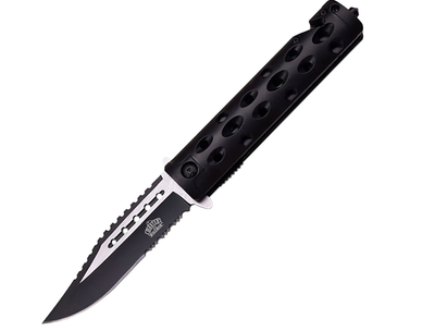 Рятувальний Складаний Ніж для Виживання Master Cutlery MU-A007BK Spring Assisted Black MU-A007BK