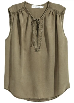 Блуза H&M 32 Хаки 0505091_02