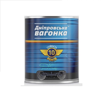 Алкідна емаль ПФ-133 "Дніпровська вагонка" 2.5 л біла 900