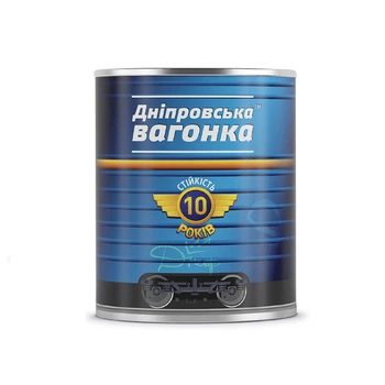 Алкідна емаль ПФ-133 "Дніпровська вагонка" 0.9 л біла 900