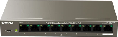 Коммутатор Tenda TEF1109P-8-63W