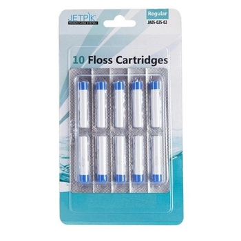Насадки для іригатора JETPIK 10 Floss Cartridges (JA05-025-02/22)