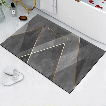 Коврик для ванной Sweet Home 60x90 см диатомитовый антискользящий темно серый