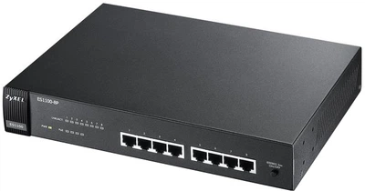 Некерований PoE-комутатор Zyxel ES1100-8P-EU0102F