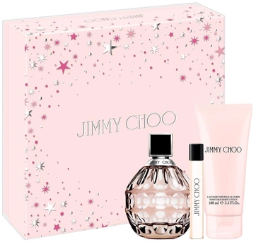 Подарунковий набір для жінок Jimmy Choo Парфуми-спрей 100 мл, 3 елементи (3386460139809)