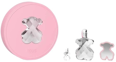 Zestaw prezentowy damski Tous Loveme The Silver Perfumy damskie w sprayu 90 ml, 3 elementy (8436603330930)