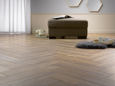 Ламінат Alsafloor Baton Rompu (Herringbone) Дуб Балеарський 622 5G