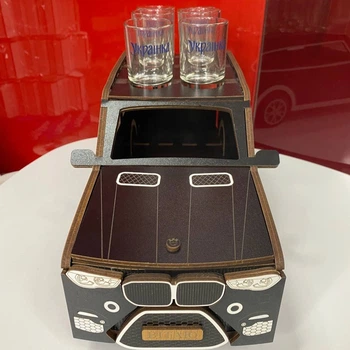 Мини бар BMW X5 со стопками Украина