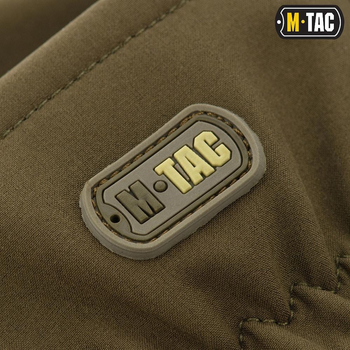 Тактические перчатки M-Tac Winter Soft Shell Olive, Зимние военные перчатки, Теплые стрелковые перчатки, XL