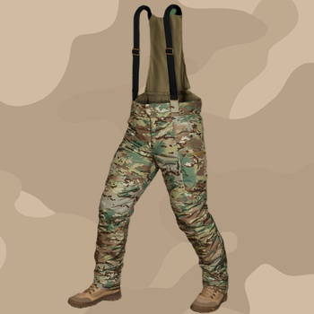 Зимові штани Patrol Dewspo RS Multicam /Тактичні зимові штани /Військові штани камуфляж/ Утеплювач TEMPLOFT, S