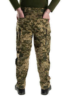 Тактические штаны с наколенниками ВСУ 3XL Пиксель