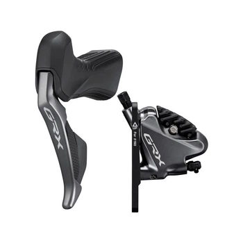 Тормоз гідравлічний дисковий SHIMANO GRX RX815 Di2, переднє (ліва гальм.ручка/шифтер ST-RX815 2-швидк, BR-RX810, гідроліния 1000мм)