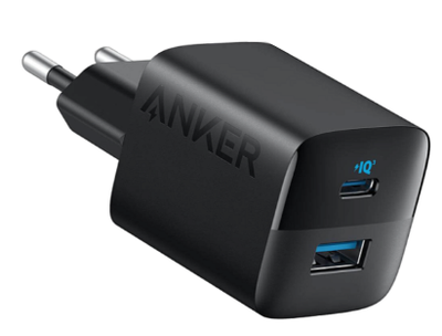 Сетевое зарядне пристрій Anker PowerPort 323 - 33W Dual-Port USB-C Black (6908150)