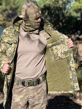 Зимовий бушлат CORDURA піксель XXL