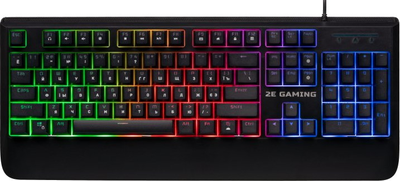 Клавіатура 2E Gaming KG325UB LED Ukr (2E-KG325UB) Black USB