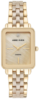 Женские часы Anne Klein AK/3668TNGB Золото\Бежевый Кварцевый механизм