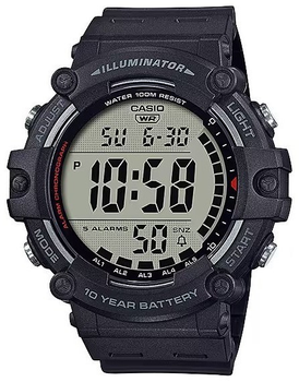 Часы мужские наручные Casio AE-1500WH-1A тактические с подсветкой