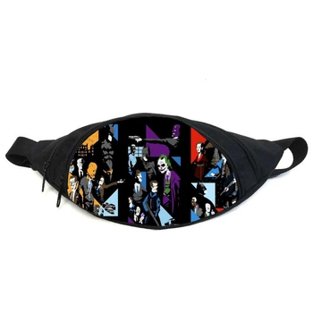 Поясная сумка бананка Джокер (GBJ 029) Gear Bag черная