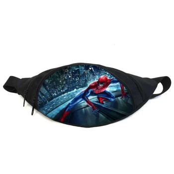 Поясная сумка Бананка Человек Паук (GBIMS013) Gear Bag черный