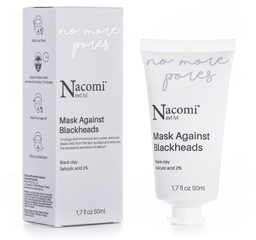 Maska przeciw zaskórniakom Nacomi Next Level Mask Against Blackheads 50 ml (5902539700183)
