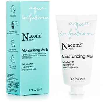Maska do twarzy Nacomi Next Level Moisturizing Mask nawilżająca 50 ml (5902539700206)