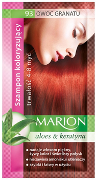 Szampon koloryzujący Marion 93 Owoc Granatu 4-8 myć 40 ml (5902853005605)