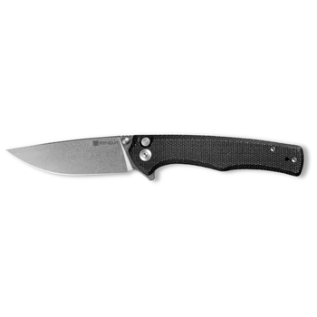 Ніж Sencut Crowley Stonewash Black Micarta (S21012-2)