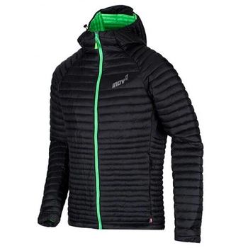 Куртка для бега зимняя Inov-8 Termoshell Pro FZ мужская (черно-зеленый) XL (000747.BKGR.XL)