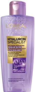 Міцелярна вода L'Oreal Paris Hyaluron Specialist зволожуюча 200 мл (3600523959570)