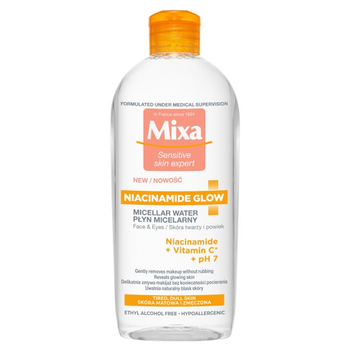 Płyn micelarny MIXA Niacinamide Glow z niacynamidem i witaminą C 400 ml (3600551111537)